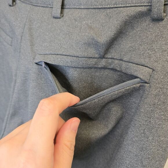 NWT Uniqlo Women's S Smart Ankle 2-Way Grey Stretch Dress Pants - Picture 14 of 16